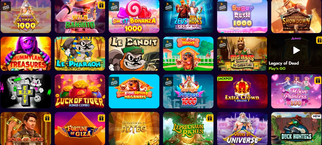 Игровые автоматы с джек потом в Play Fortuna