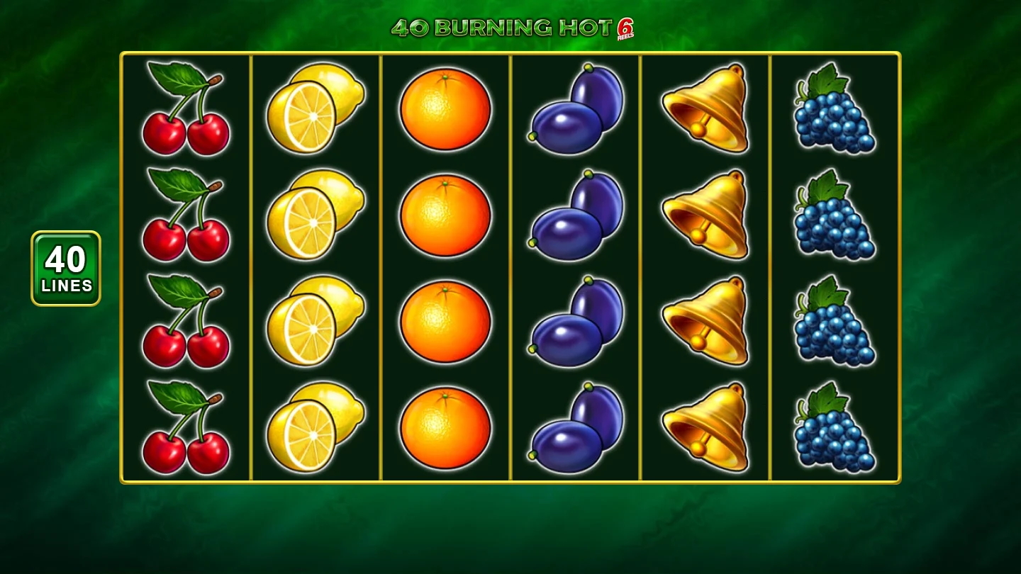 Слот 40 Burning Hot 6 reels от Амуснет