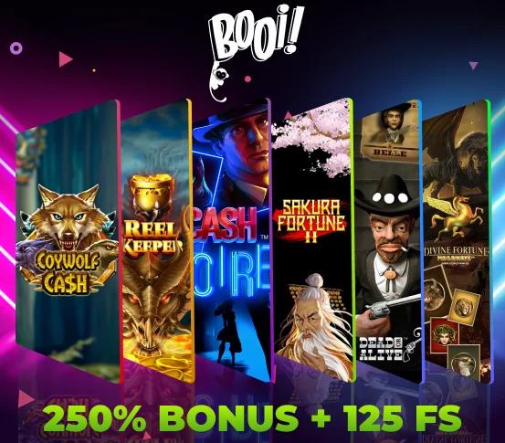 Бонус на депозит от Booi casino